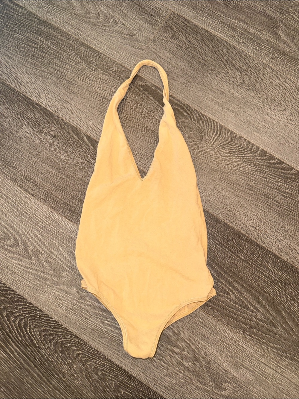American Apparel Light Halter Bodysuit